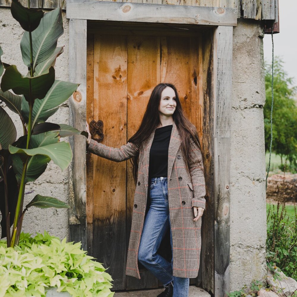 Forever 21 Tweed Double-Breasted Glen Plaid Coat - Picture 4 of 11